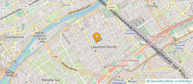 localisation de l'entreprise FASTDAY à LEVALLOIS-PERRET