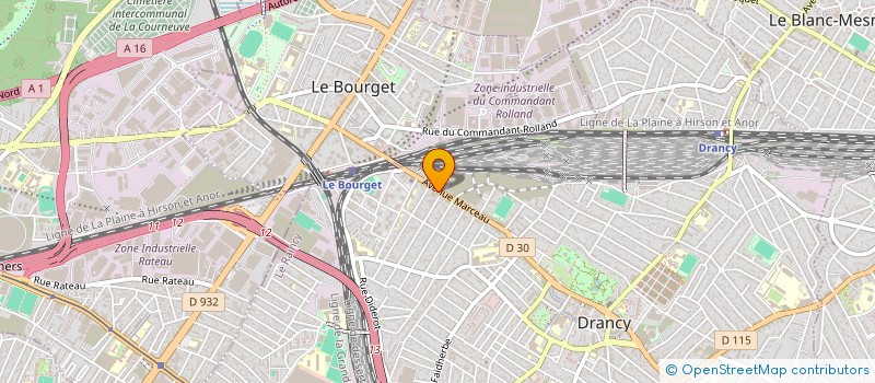 localisation de l'entreprise FASTE SERVICE à DRANCY