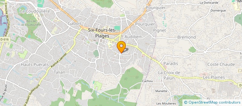 localisation de l'entreprise FASTFACYL à SIX-FOURS-LES-PLAGES