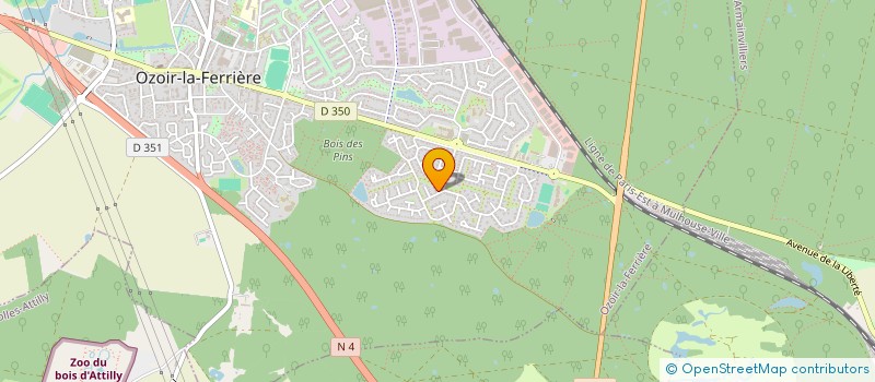 localisation de l'entreprise FASTFOOD PARTNER  CRETEIL