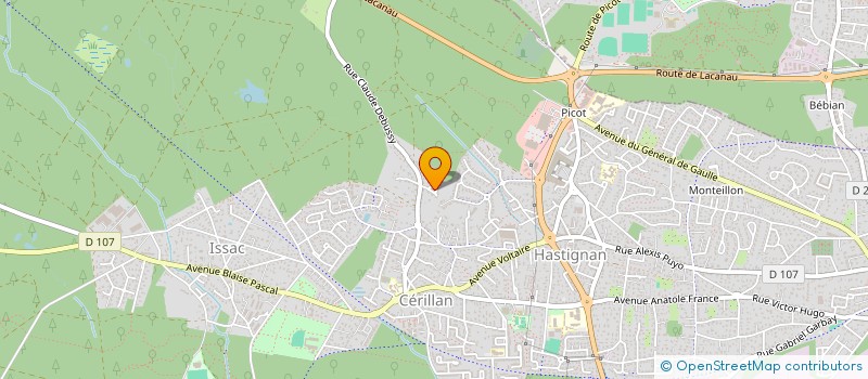 localisation de l'entreprise FASTLANE MUSIC  SAINT-MEDARD-EN-JALLES