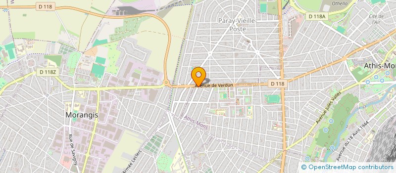 localisation de l'entreprise FASTLANE TRANS à ATHIS-MONS