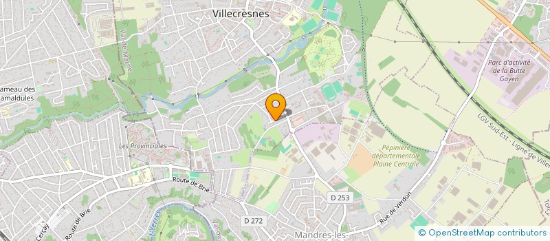 localisation de l'entreprise FASTLAP  SANTENY