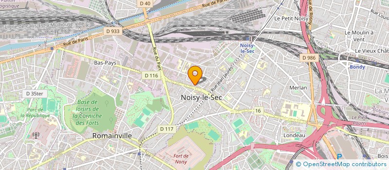 localisation de l'entreprise FASTLEADS à NOISY-LE-SEC