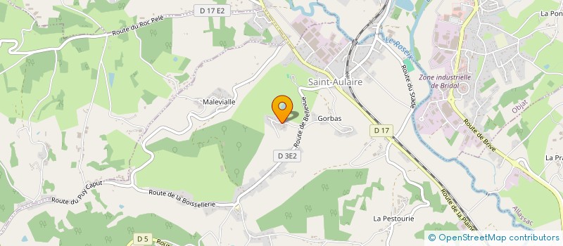 localisation de l'entreprise FASTLINE CONSEIL  SAINT-AULAIRE