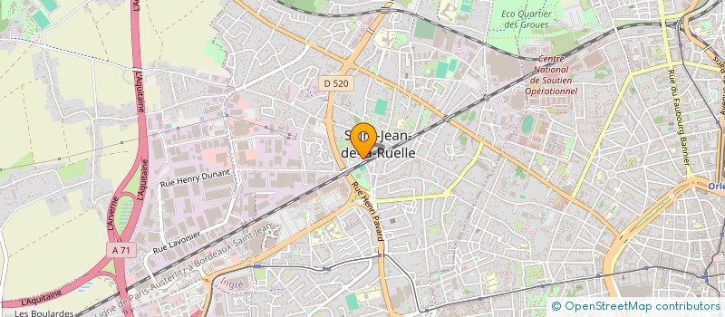 localisation de l'entreprise FASTLINE MOTORS  SAINT-JEAN-DE-LA-RUELLE