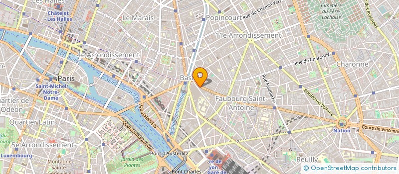 localisation de l'entreprise FASTNED FRANCE à PARIS