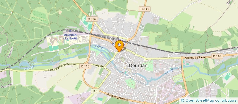 localisation de l'entreprise FASTNET CONSEIL à DOURDAN