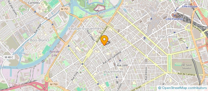 localisation de l'entreprise FASTODATA à LILLE