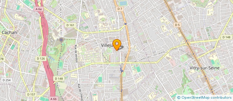 localisation de l'entreprise FASTOPS à VILLEJUIF