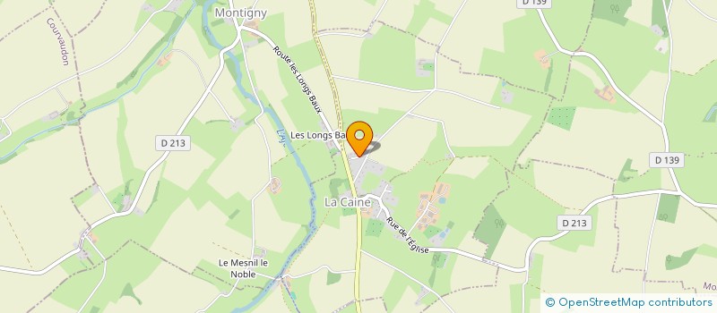 localisation de l'entreprise FASTRANSPORTS  LA CAINE