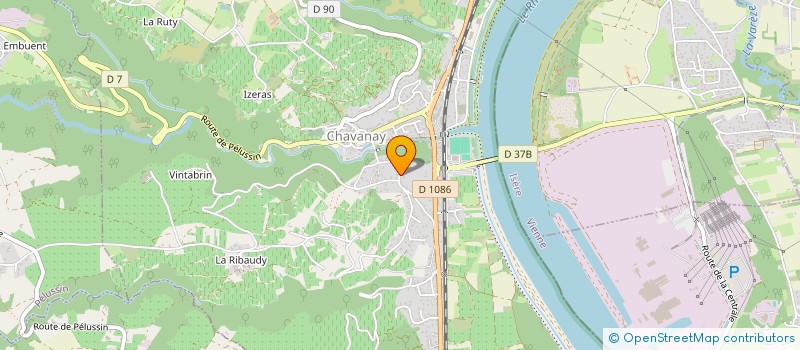 localisation de l'entreprise FASTRINAVI  CHAVANAY