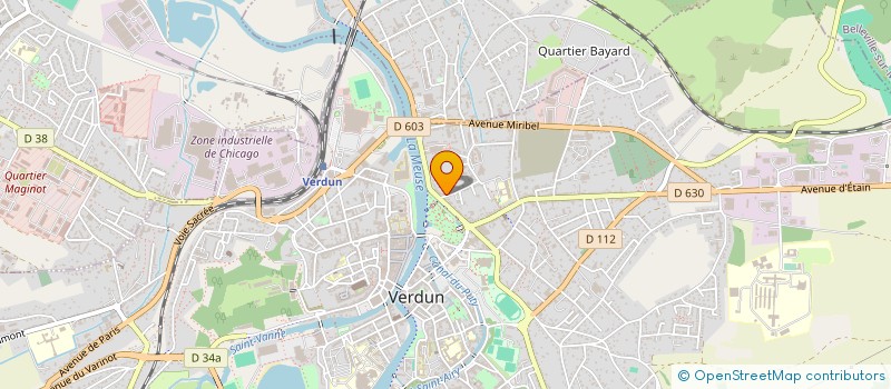 localisation de l'entreprise FASTTRACK  VERDUN