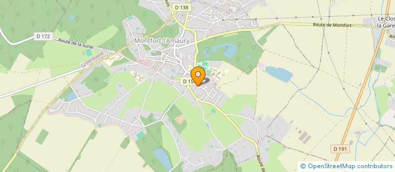 localisation de l'entreprise FASUNAA  MONTFORT-L'AMAURY