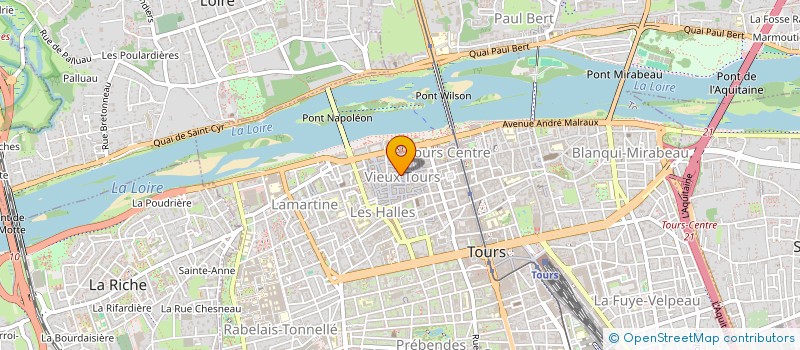 localisation de l'entreprise FASYCE TOURS  TOURS