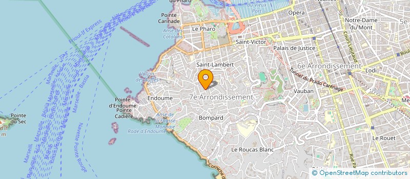 localisation de l'entreprise FASYL IMMO à MARSEILLE