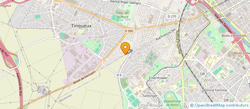 localisation de l'entreprise FASYL INFORMATIQUE  TINQUEUX