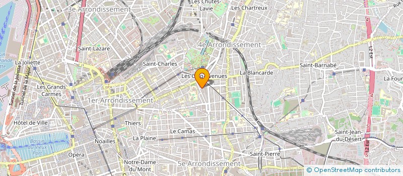 localisation de l'entreprise FASYNI à MARSEILLE