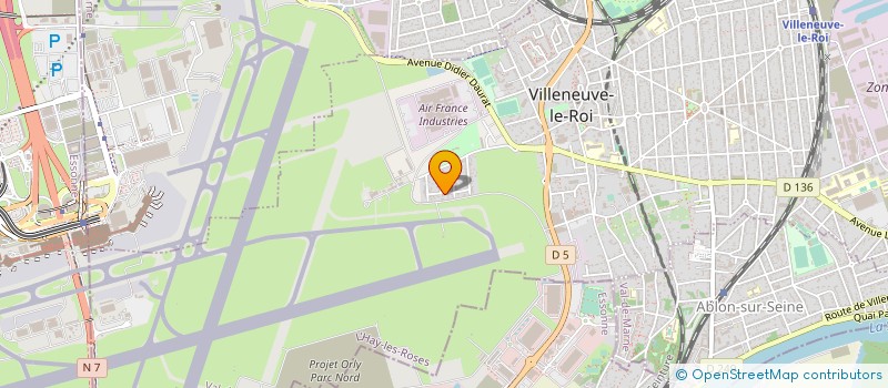 localisation de l'entreprise FAT à VILLENEUVE-LE-ROI