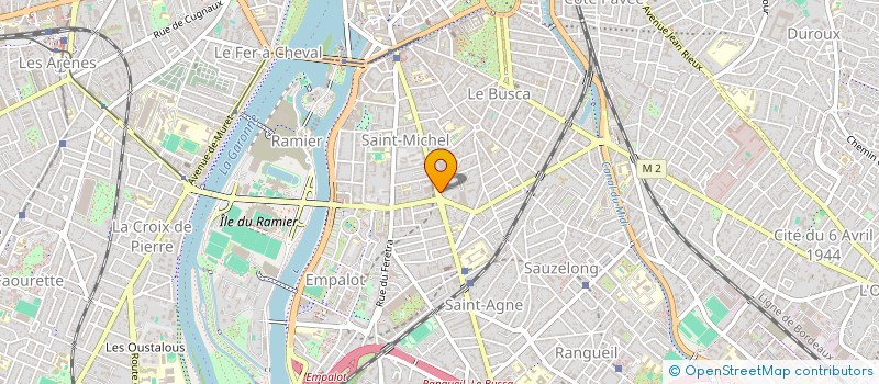 localisation de l'entreprise FAT'AL  TOULOUSE
