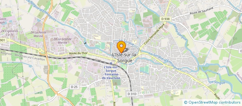 localisation de l'entreprise FAT ASS BREWERY  L'ISLE-SUR-LA-SORGUE