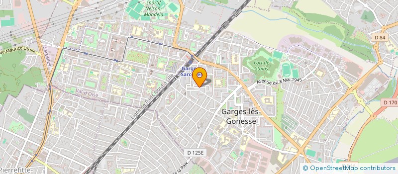 localisation de l'entreprise FAT & COMPAGNY  GARGES-LES-GONESSE