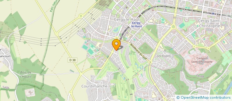 localisation de l'entreprise FAT LEASE  COURDIMANCHE