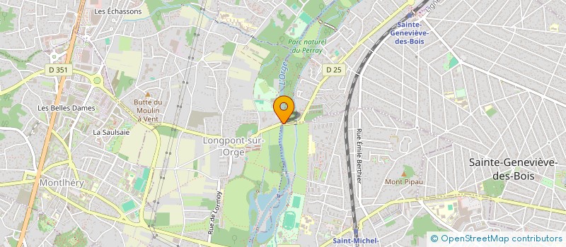 localisation de l'entreprise FAT LUX à LONGPONT-SUR-ORGE