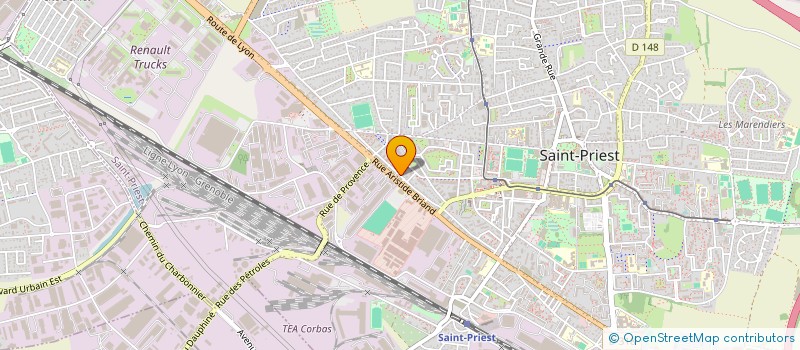 localisation de l'entreprise FAT PRO NETTOYAGE MULTISERVICES à SAINT-PRIEST