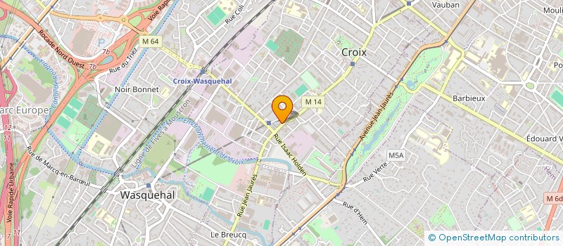 localisation de l'entreprise FATAKO à CROIX