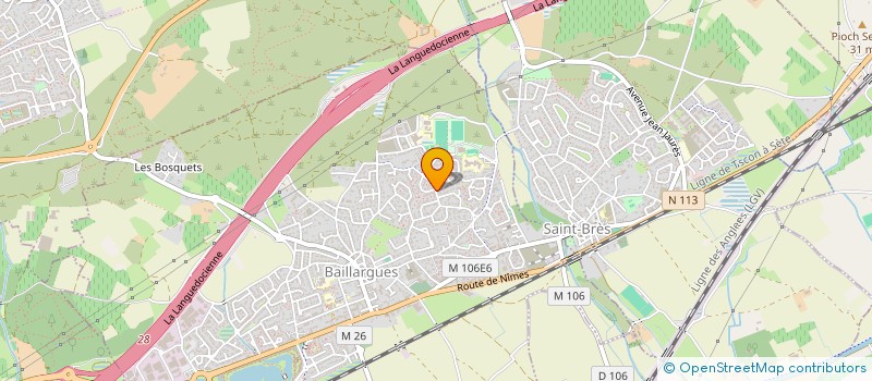 localisation de l'entreprise FATAL à BAILLARGUES