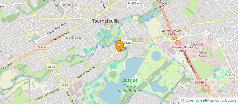 localisation de l'entreprise FATAL ERROR PRODUCTIONS  TOURNEFEUILLE