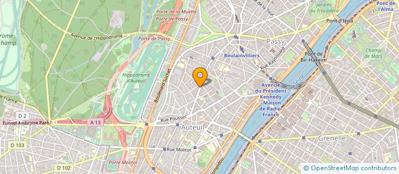 localisation de l'entreprise FATAL MEDIA à PARIS