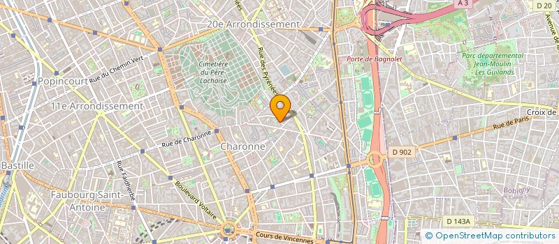 localisation de l'entreprise FATAUD E ET S CREMERIE       2  PARIS