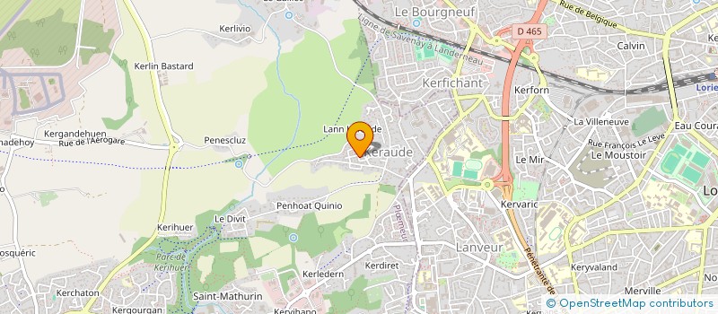 localisation de l'entreprise FATBP à PLOEMEUR