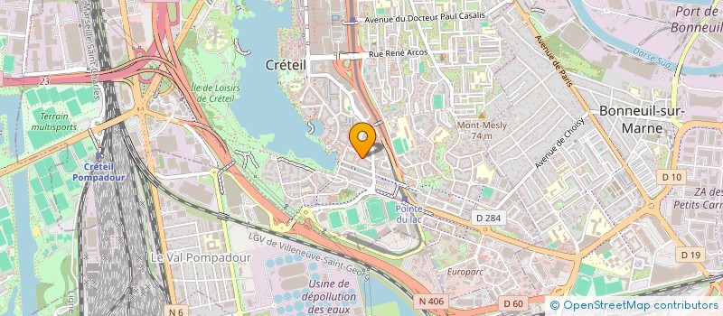 localisation de l'entreprise FATCAR  CRETEIL