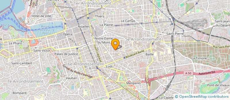 localisation de l'entreprise FATCH AGENCY à MARSEILLE