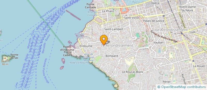 localisation de l'entreprise FATCOM PRODUCTION à MARSEILLE
