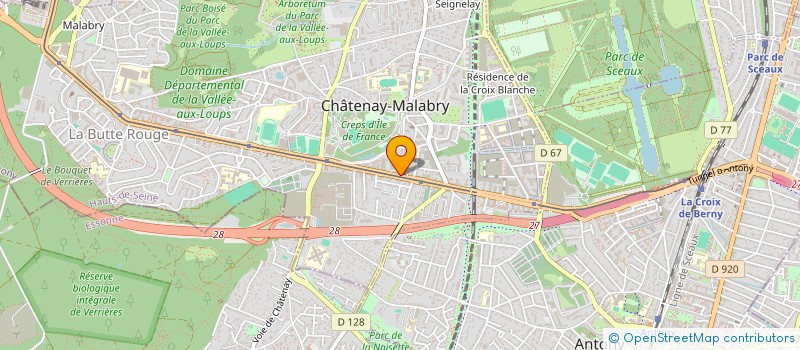 localisation de l'entreprise FATEH IMMO  CHATENAY-MALABRY