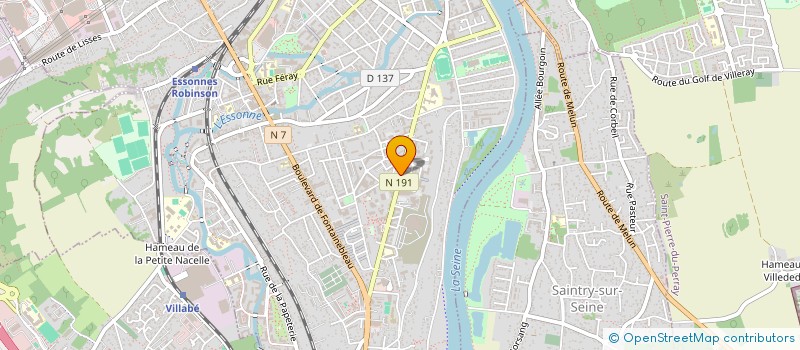 localisation de l'entreprise FATEH TRANSPORT à CORBEIL-ESSONNES