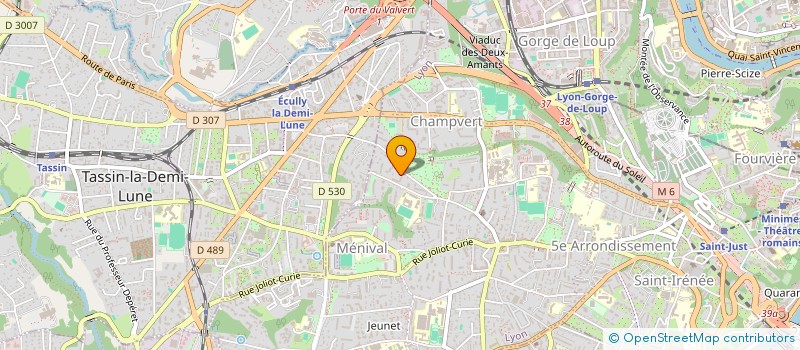 localisation de l'entreprise FATHO HOLDING  LYON