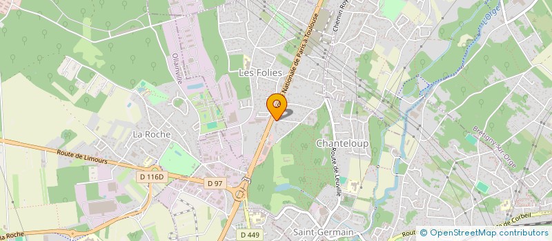 localisation de l'entreprise FATI à SAINT-GERMAIN-LES-ARPAJON