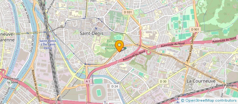 localisation de l'entreprise FATI TRANSPORTS à SAINT-DENIS