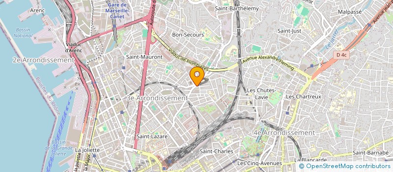 localisation de l'entreprise FATIA PHONE à MARSEILLE