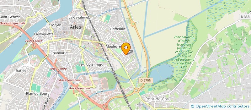 localisation de l'entreprise FATIBAI  ARLES