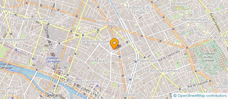 localisation de l'entreprise FATICHAD  PARIS