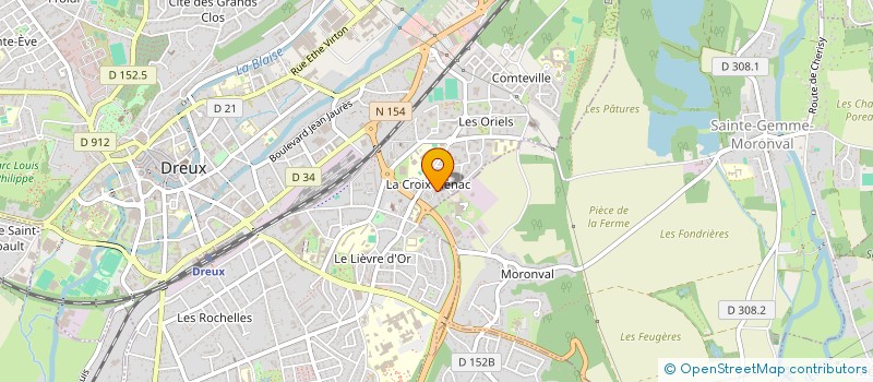 localisation de l'entreprise FATICK INITIATIVE à DREUX