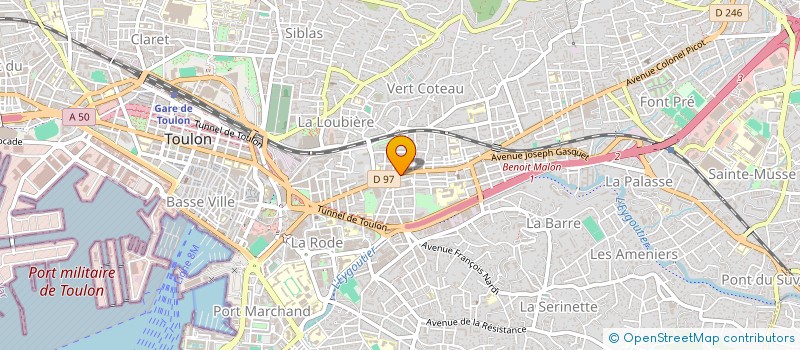 localisation de l'entreprise FATIHA à TOULON