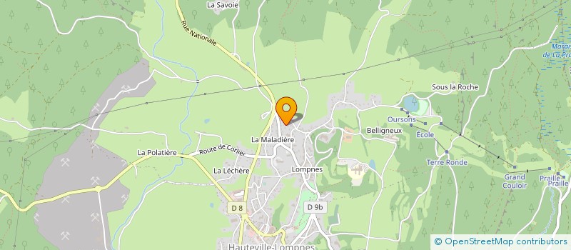 localisation de l'entreprise FATIHA NEGOCE  CHAMPDOR-CORCELLES