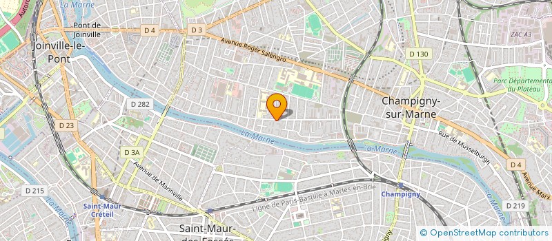 localisation de l'entreprise FATIM NET SERVICES  CHAMPIGNY-SUR-MARNE